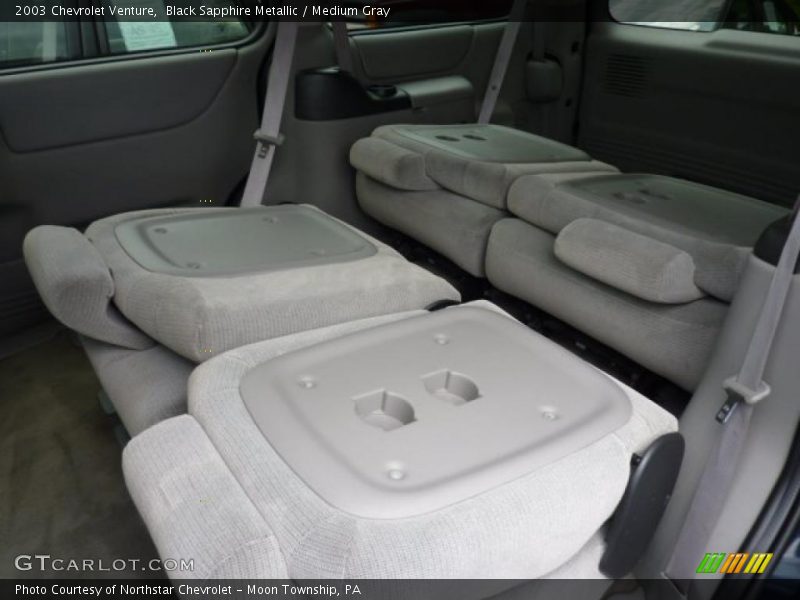 Black Sapphire Metallic / Medium Gray 2003 Chevrolet Venture
