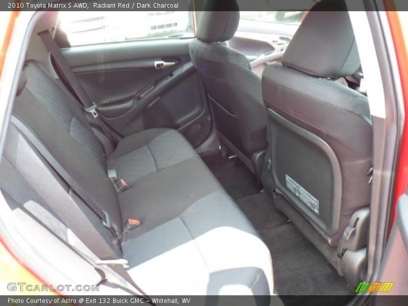 Radiant Red / Dark Charcoal 2010 Toyota Matrix S AWD