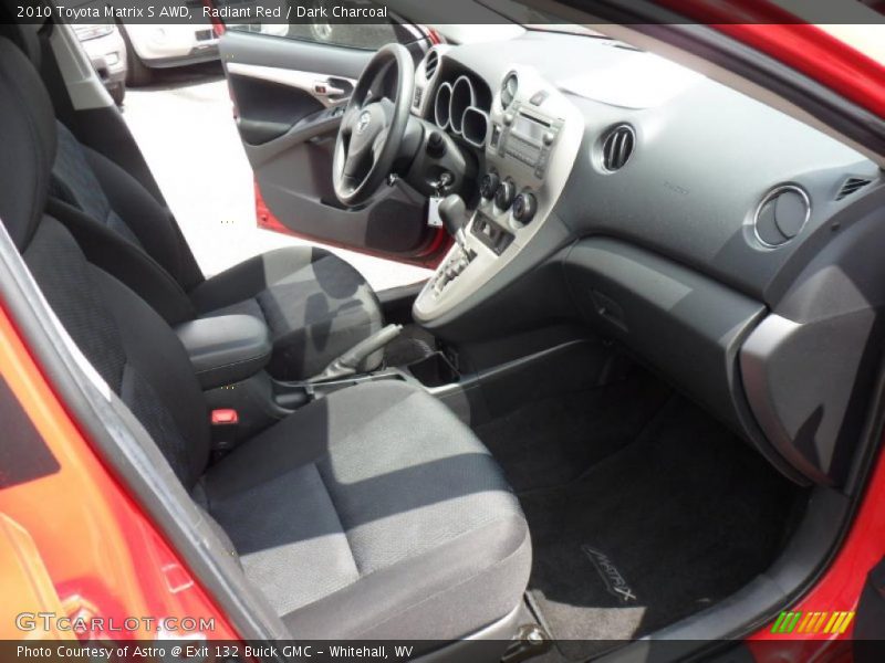 Radiant Red / Dark Charcoal 2010 Toyota Matrix S AWD