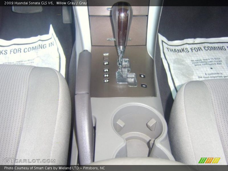 Willow Gray / Gray 2009 Hyundai Sonata GLS V6