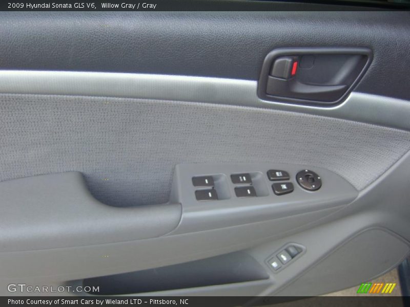 Willow Gray / Gray 2009 Hyundai Sonata GLS V6