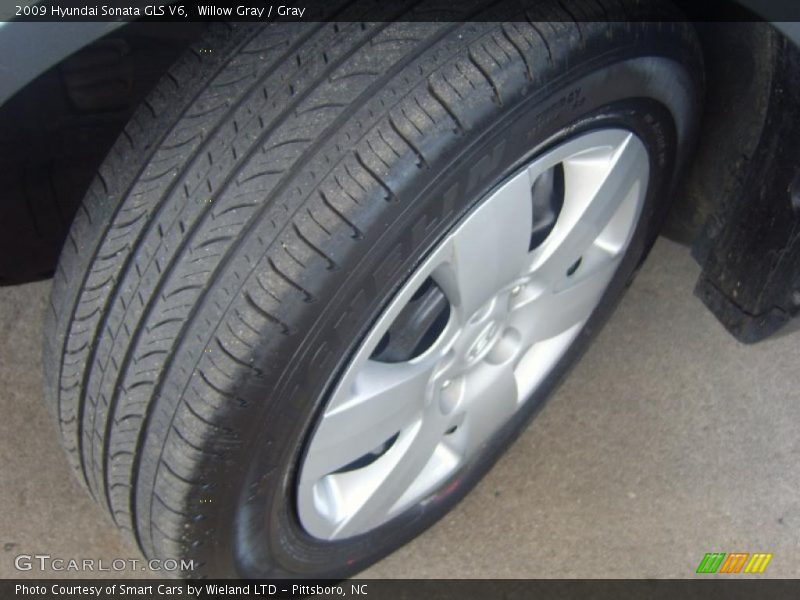 Willow Gray / Gray 2009 Hyundai Sonata GLS V6