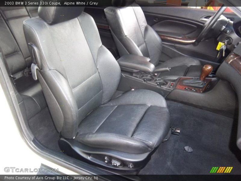  2003 3 Series 330i Coupe Grey Interior