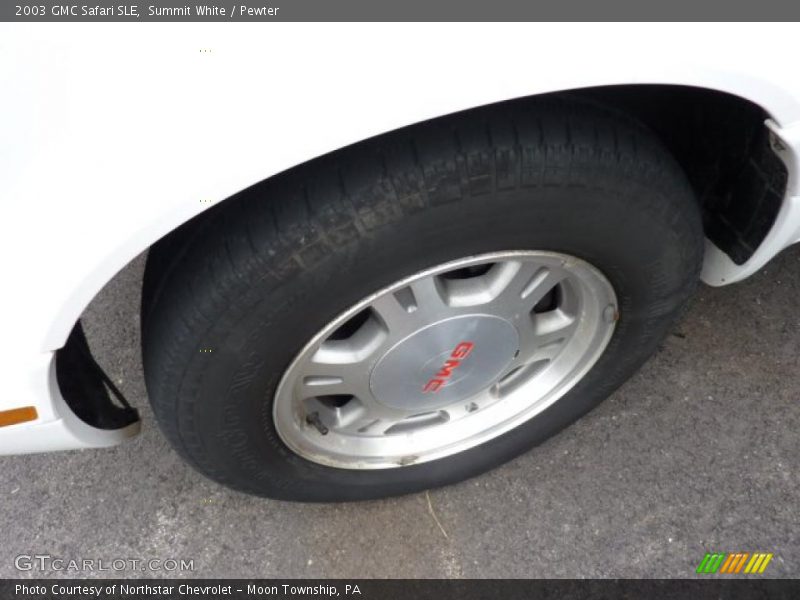 Summit White / Pewter 2003 GMC Safari SLE