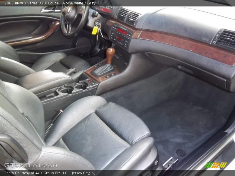  2003 3 Series 330i Coupe Grey Interior