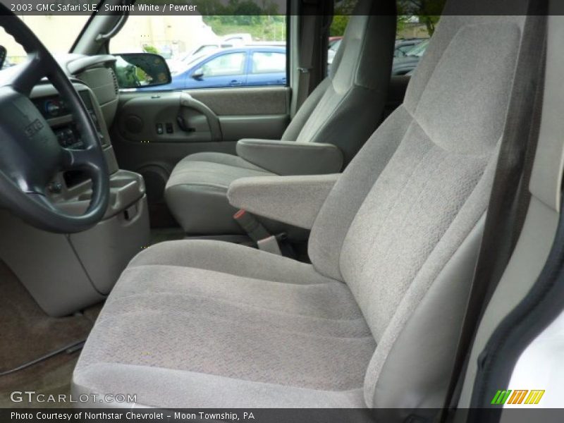 Summit White / Pewter 2003 GMC Safari SLE