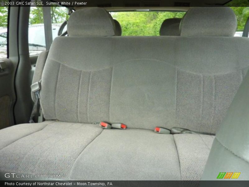 Summit White / Pewter 2003 GMC Safari SLE