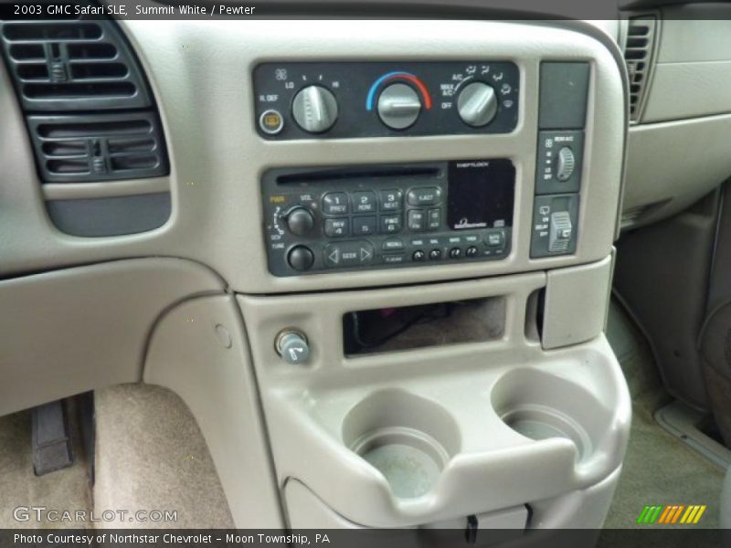 Summit White / Pewter 2003 GMC Safari SLE