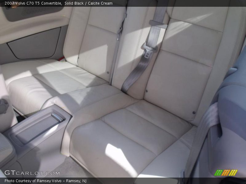 Solid Black / Calcite Cream 2007 Volvo C70 T5 Convertible