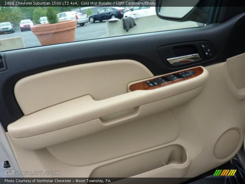 Gold Mist Metallic / Light Cashmere/Ebony 2008 Chevrolet Suburban 1500 LTZ 4x4