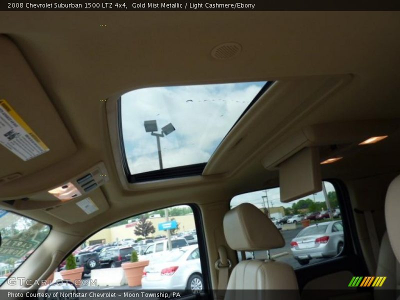 Gold Mist Metallic / Light Cashmere/Ebony 2008 Chevrolet Suburban 1500 LTZ 4x4