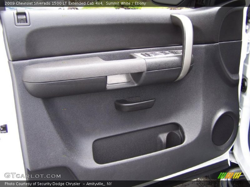 Summit White / Ebony 2009 Chevrolet Silverado 1500 LT Extended Cab 4x4