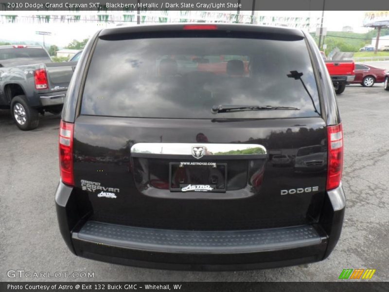 Blackberry Metallic / Dark Slate Gray/Light Shale 2010 Dodge Grand Caravan SXT