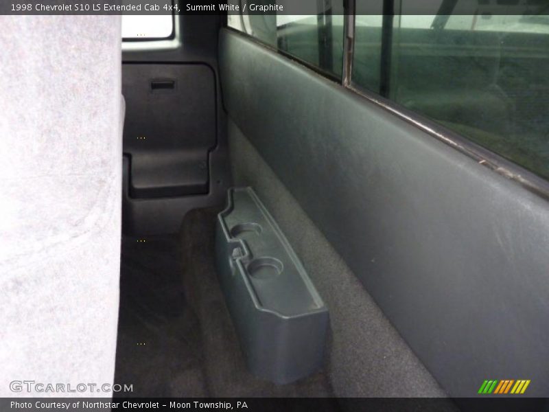 Summit White / Graphite 1998 Chevrolet S10 LS Extended Cab 4x4