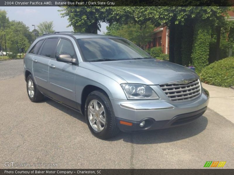 Butane Blue Pearl / Dark Slate Gray 2004 Chrysler Pacifica AWD