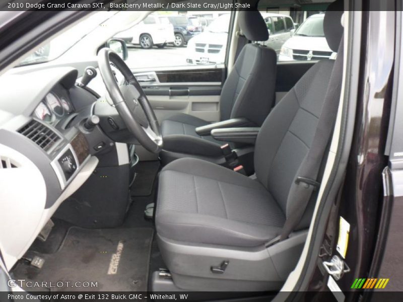 Blackberry Metallic / Dark Slate Gray/Light Shale 2010 Dodge Grand Caravan SXT
