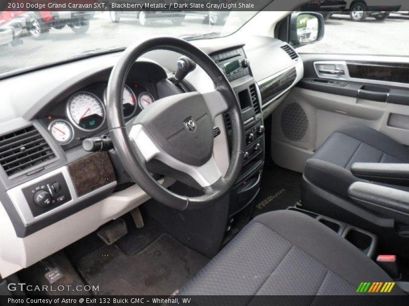 Blackberry Metallic / Dark Slate Gray/Light Shale 2010 Dodge Grand Caravan SXT