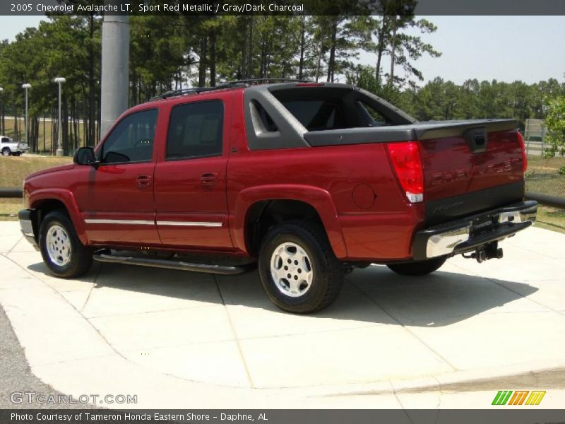Sport Red Metallic / Gray/Dark Charcoal 2005 Chevrolet Avalanche LT