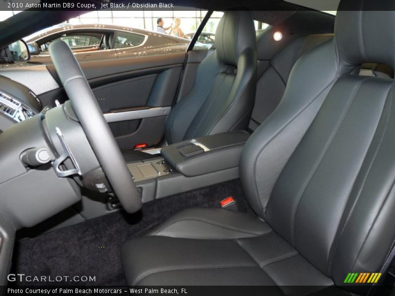  2010 DB9 Coupe Obsidian Black Interior