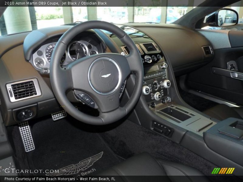 Dashboard of 2010 DB9 Coupe