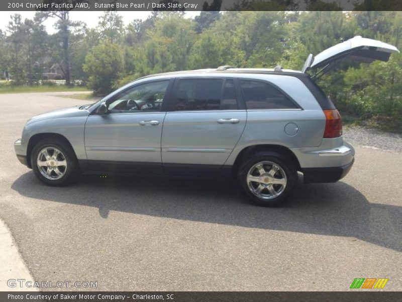 Butane Blue Pearl / Dark Slate Gray 2004 Chrysler Pacifica AWD