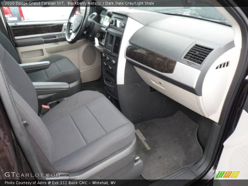 Blackberry Metallic / Dark Slate Gray/Light Shale 2010 Dodge Grand Caravan SXT