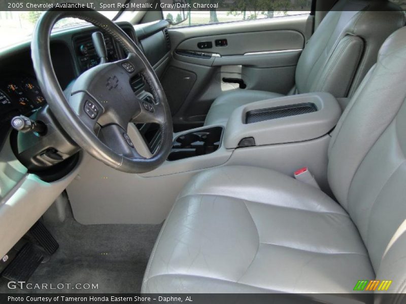 Sport Red Metallic / Gray/Dark Charcoal 2005 Chevrolet Avalanche LT