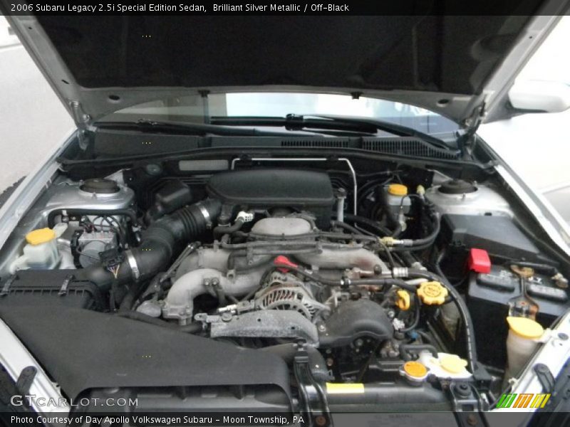 Brilliant Silver Metallic / Off-Black 2006 Subaru Legacy 2.5i Special Edition Sedan