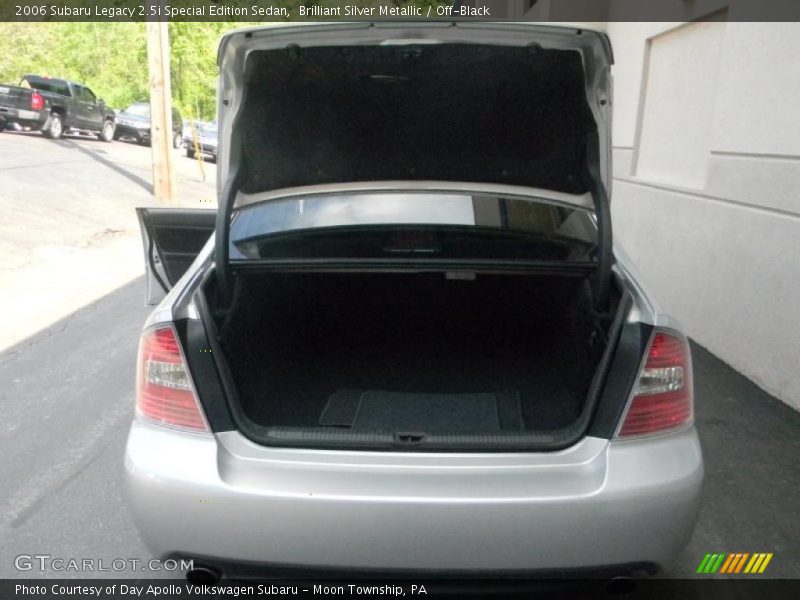 Brilliant Silver Metallic / Off-Black 2006 Subaru Legacy 2.5i Special Edition Sedan