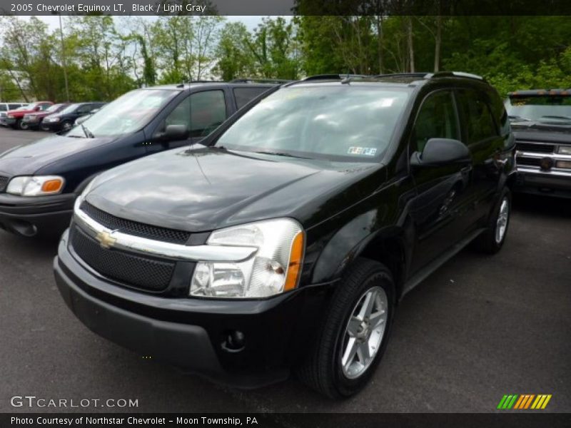 Black / Light Gray 2005 Chevrolet Equinox LT