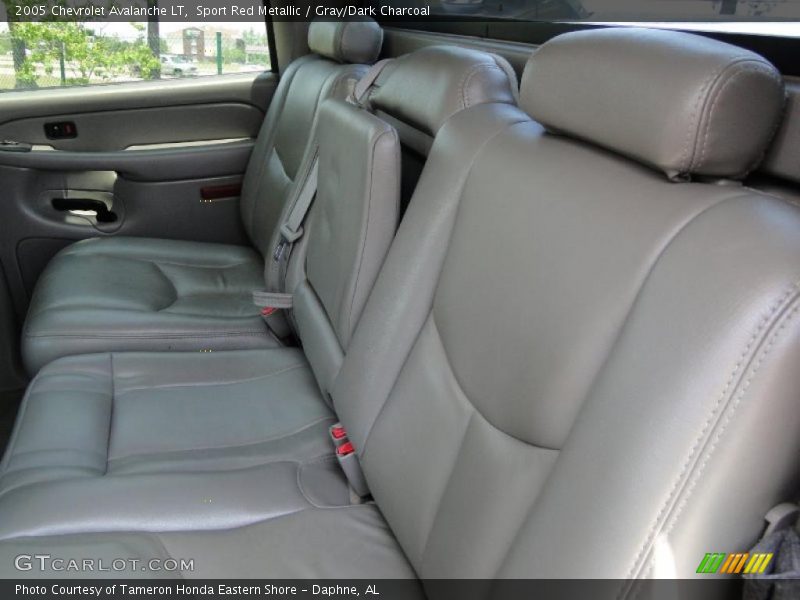 Sport Red Metallic / Gray/Dark Charcoal 2005 Chevrolet Avalanche LT