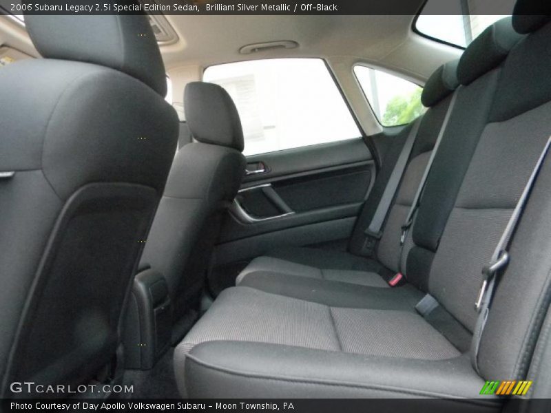 Brilliant Silver Metallic / Off-Black 2006 Subaru Legacy 2.5i Special Edition Sedan