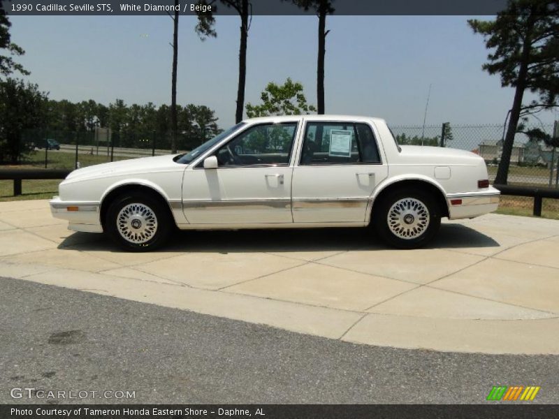  1990 Seville STS White Diamond