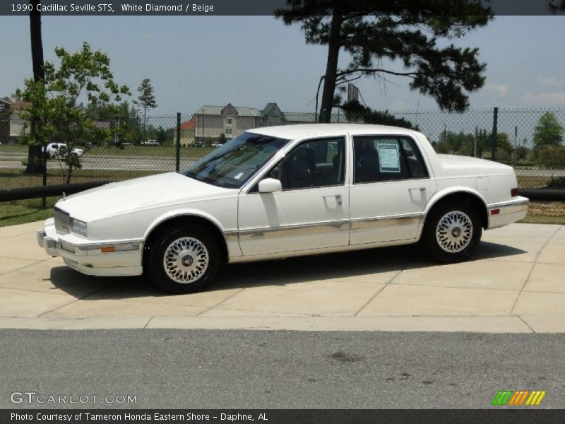  1990 Seville STS White Diamond