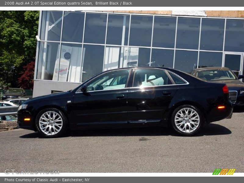 Brilliant Black / Black 2008 Audi A4 2.0T Special Edition quattro Sedan