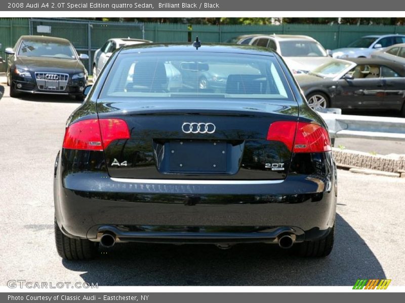 Brilliant Black / Black 2008 Audi A4 2.0T Special Edition quattro Sedan