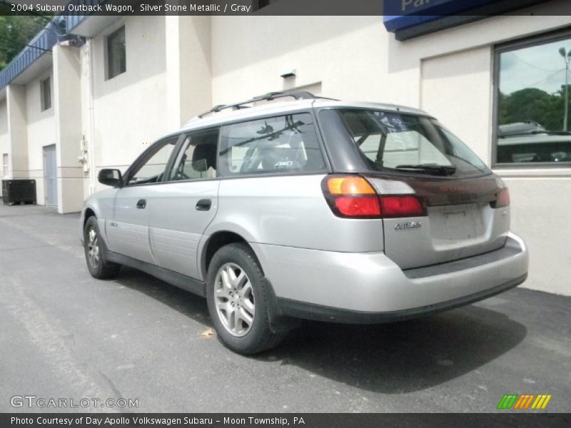 Silver Stone Metallic / Gray 2004 Subaru Outback Wagon