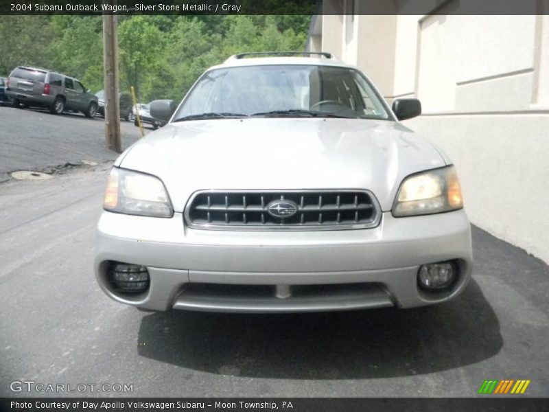 Silver Stone Metallic / Gray 2004 Subaru Outback Wagon