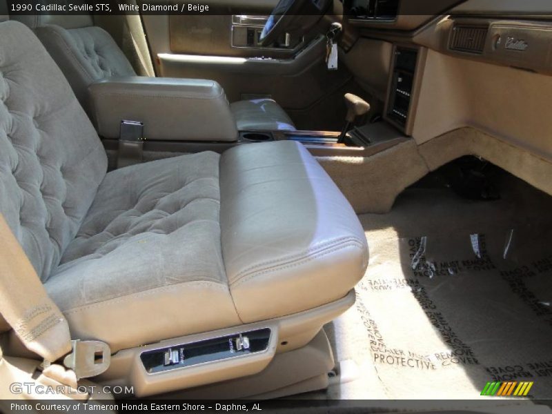  1990 Seville STS Beige Interior