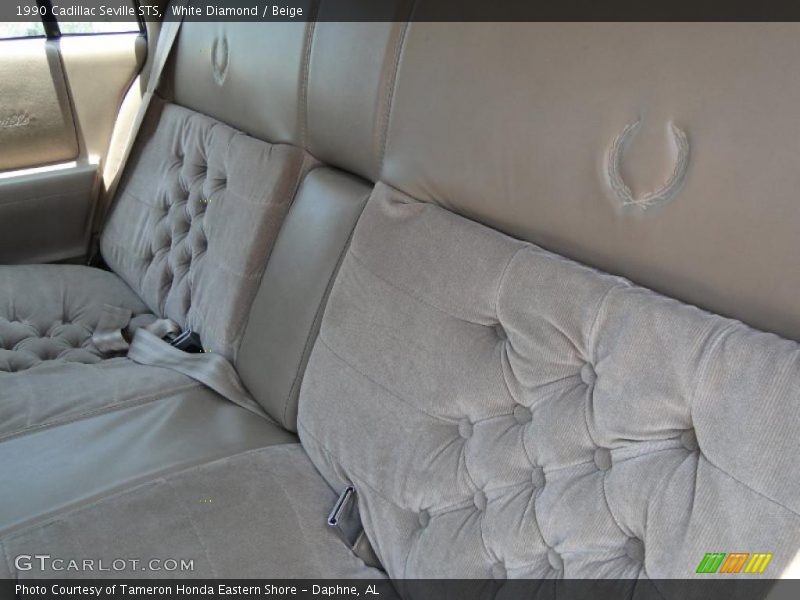  1990 Seville STS Beige Interior