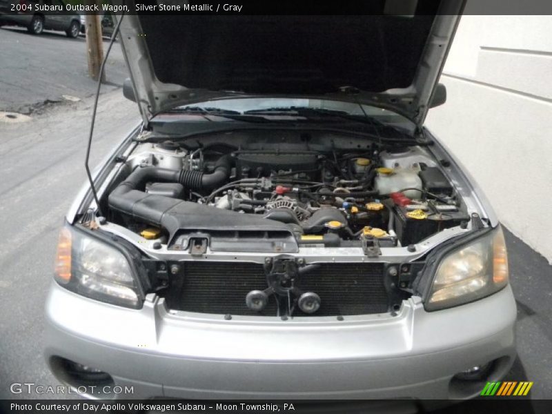 Silver Stone Metallic / Gray 2004 Subaru Outback Wagon