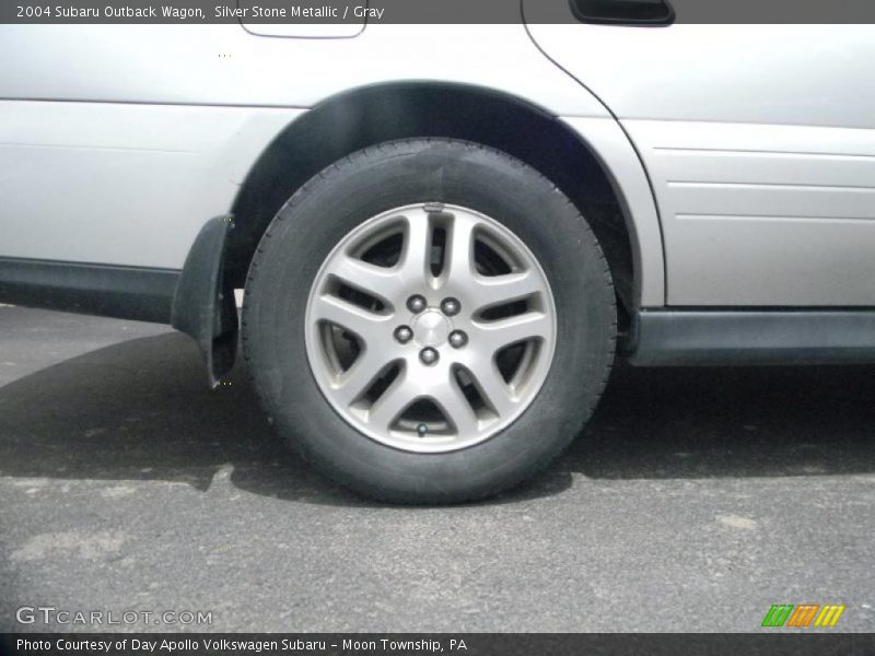 Silver Stone Metallic / Gray 2004 Subaru Outback Wagon
