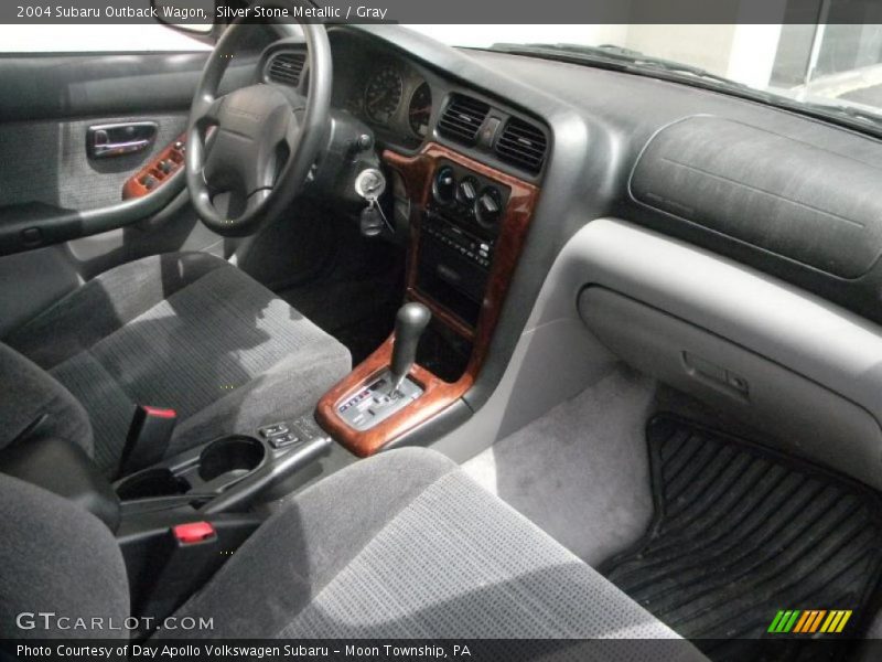 Silver Stone Metallic / Gray 2004 Subaru Outback Wagon