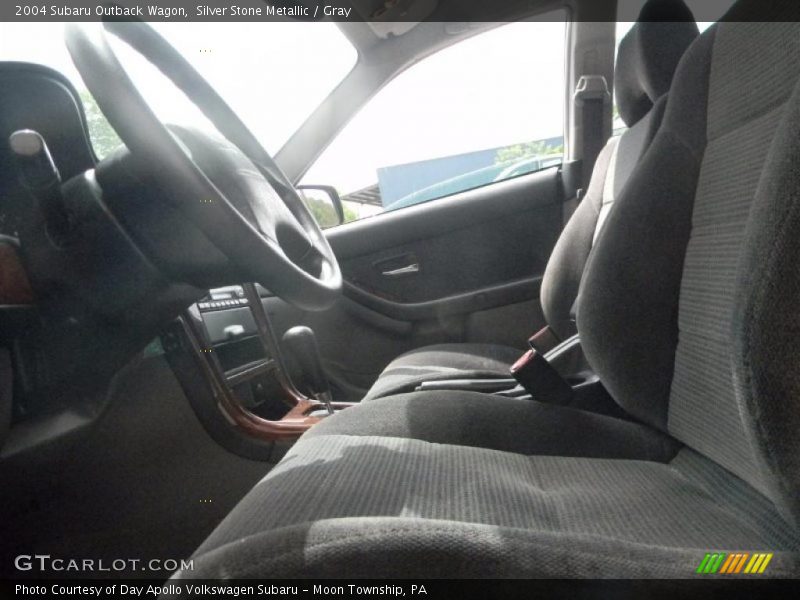 Silver Stone Metallic / Gray 2004 Subaru Outback Wagon