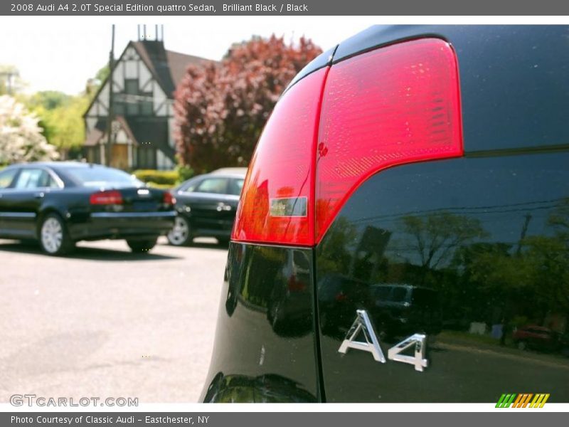 Brilliant Black / Black 2008 Audi A4 2.0T Special Edition quattro Sedan