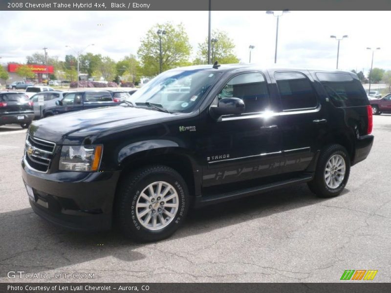 Black / Ebony 2008 Chevrolet Tahoe Hybrid 4x4