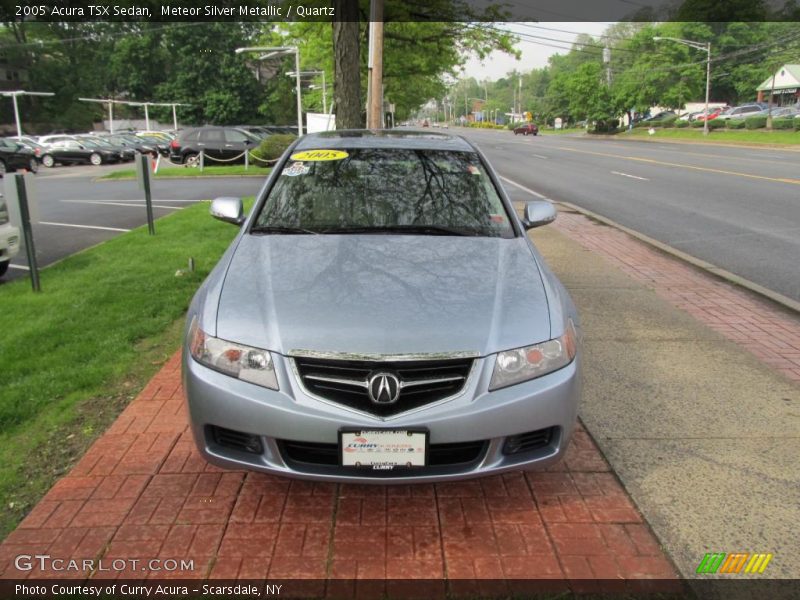 Meteor Silver Metallic / Quartz 2005 Acura TSX Sedan