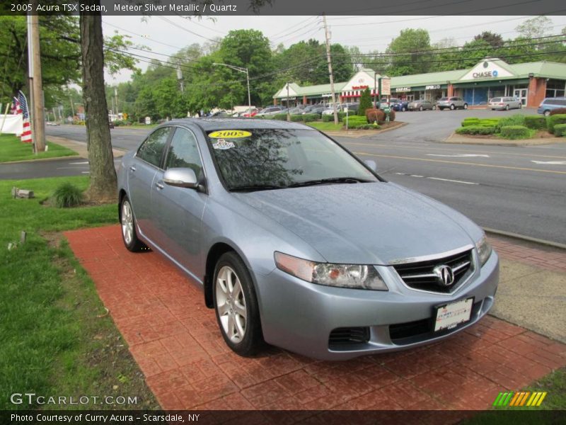 Meteor Silver Metallic / Quartz 2005 Acura TSX Sedan