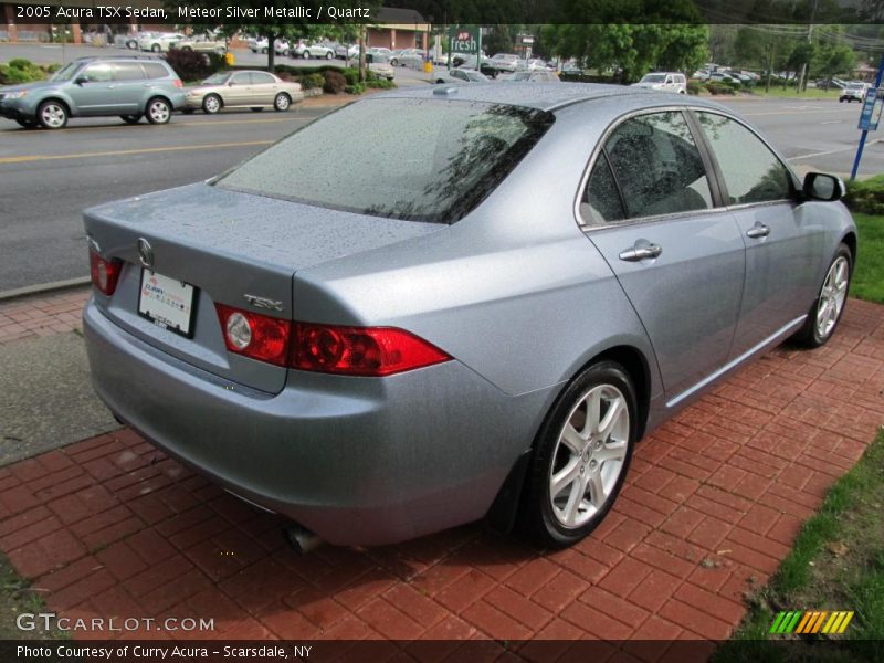 Meteor Silver Metallic / Quartz 2005 Acura TSX Sedan