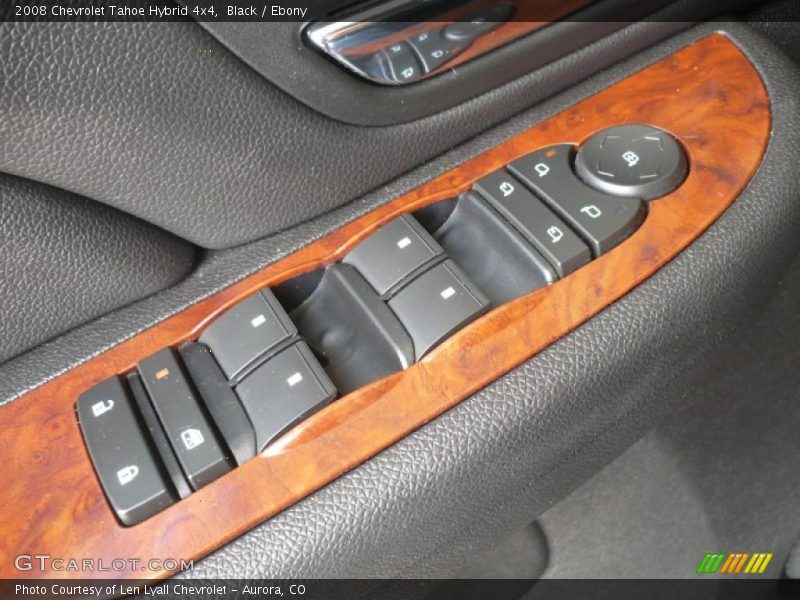 Controls of 2008 Tahoe Hybrid 4x4